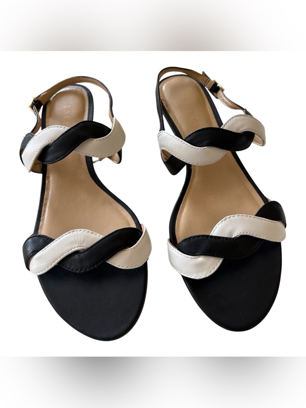 Talbots Low Wedge Sandals 7M